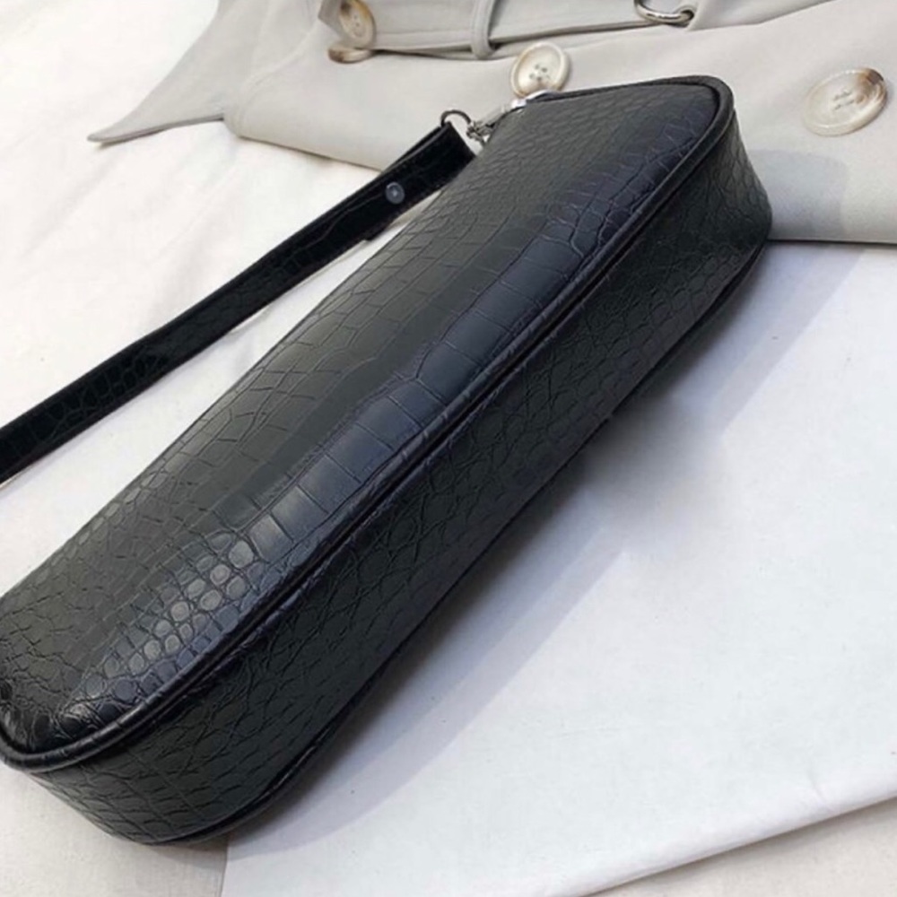 Vegan faux leather shoulder purse new - Picture 6 of 7
